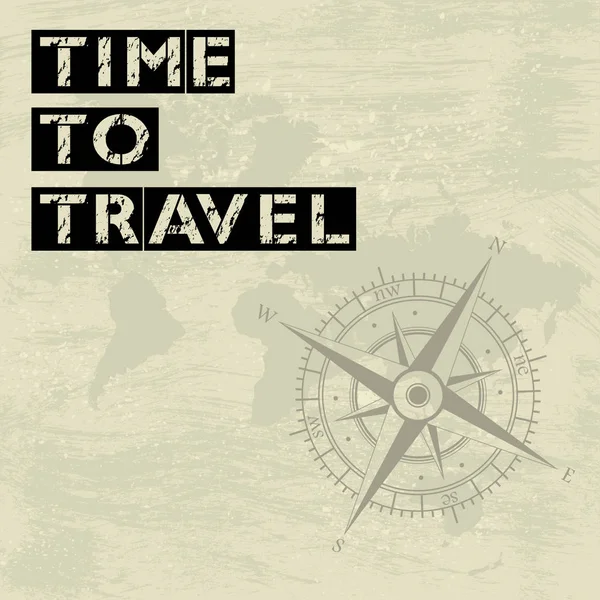 Tiempo para viajar — Archivo Imágenes Vectoriales