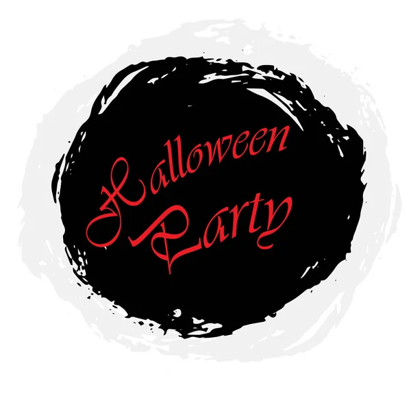 Halloween party grunge — Stockvector