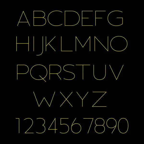 Grunge alfabeto Set — Vettoriale Stock