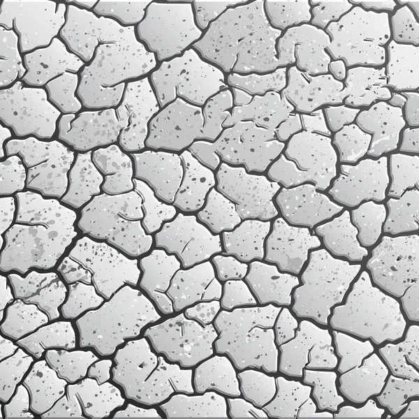 Rachaduras de terra na dimensão —  Vetores de Stock