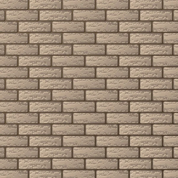 Braune Ziegelmauer — Stockvektor