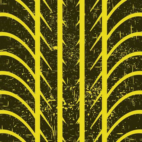 Gran pista de neumáticos negros — Archivo Imágenes Vectoriales