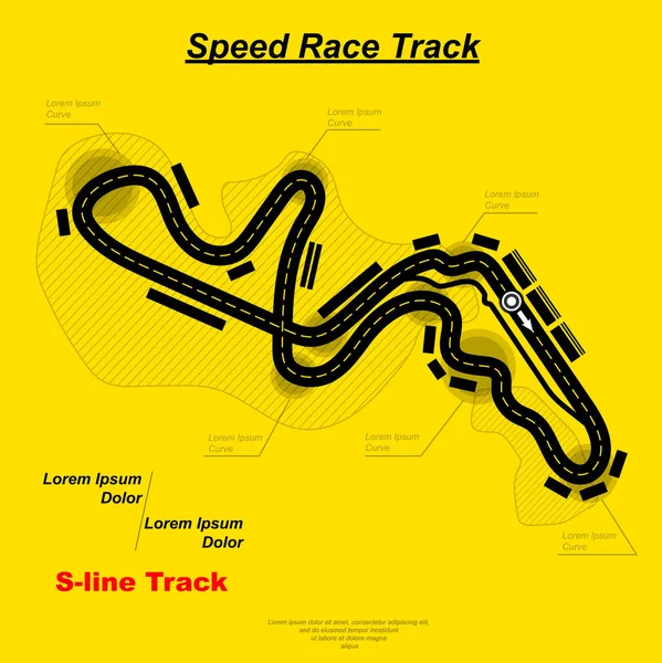 Fondo carrera velocidad — Archivo Imágenes Vectoriales