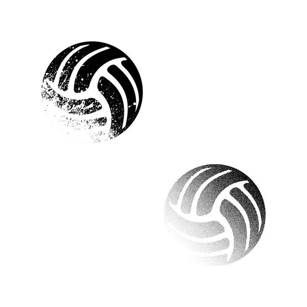 2 つのバレーボール ボール — ストックベクタ