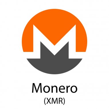 Monero cryptocurrency sembolü