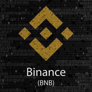 Binance cryptocurrency sembolü