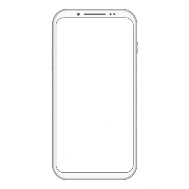Beyaz cep telefonu