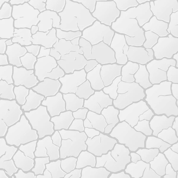 Fond fissuré blanc — Image vectorielle
