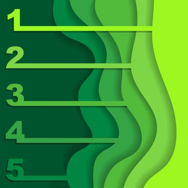 Тлі зеленої хвилі — стоковий вектор