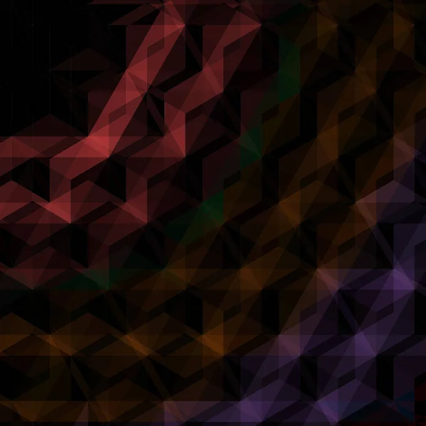 抽象的な黒い三角形の背景 — ストックベクタ