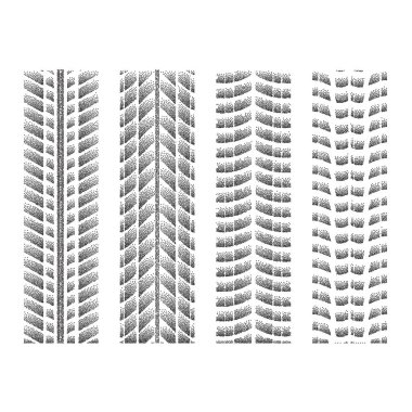 3 noktalı lastik parça set