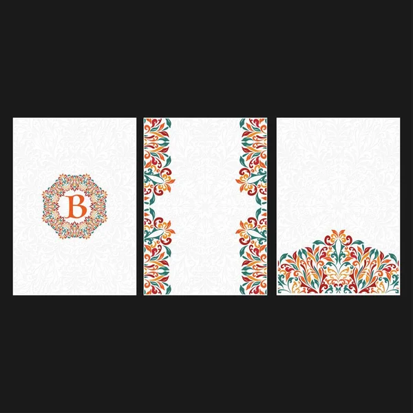 Retro beyaz boho çiçek desenleri örtüyor