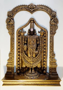 Hint Hindu tanrısı Balaji ya da Venkateswara 'nın görüntüsü                               