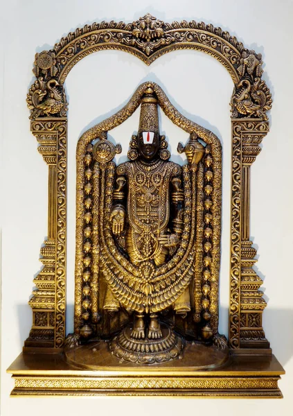 Hint Hindu tanrısı Balaji ya da Venkateswara 'nın görüntüsü                               