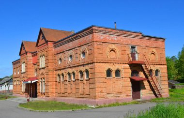 Albertin Manor. 1910s tuğla bina inşa