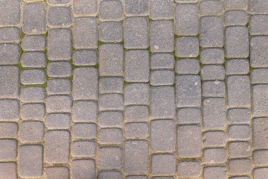 Taş kaldırım dokusu. Granit kaldırım taşlı zemin