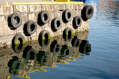 İskeleye kadar zincirleme lastik