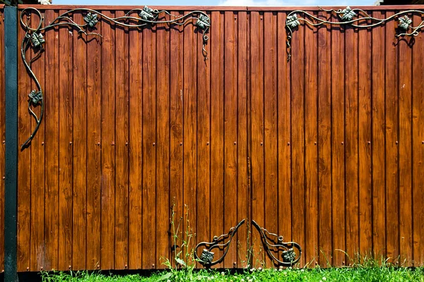 Cerca de tablones de madera —  Fotos de Stock