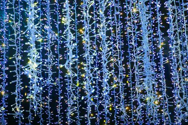 Noel ışıkları bulanıklık