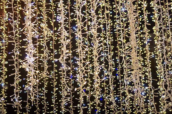 Vervagen van de lichten van Kerstmis — Stockfoto
