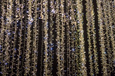 Noel ışıkları bulanıklık