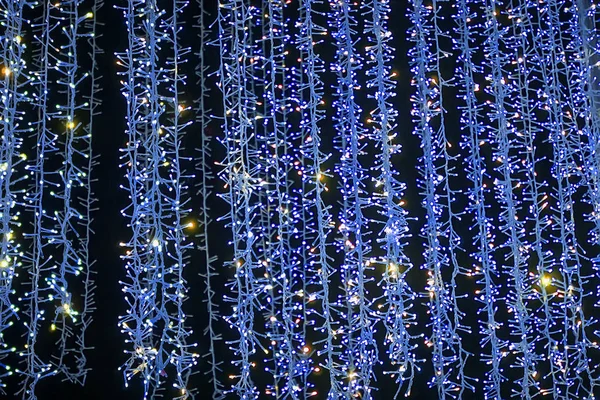 Vervagen van de lichten van Kerstmis — Stockfoto