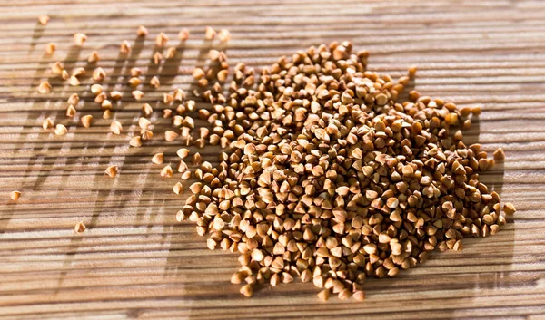 Buckwheat as background — Stock Photo, Image