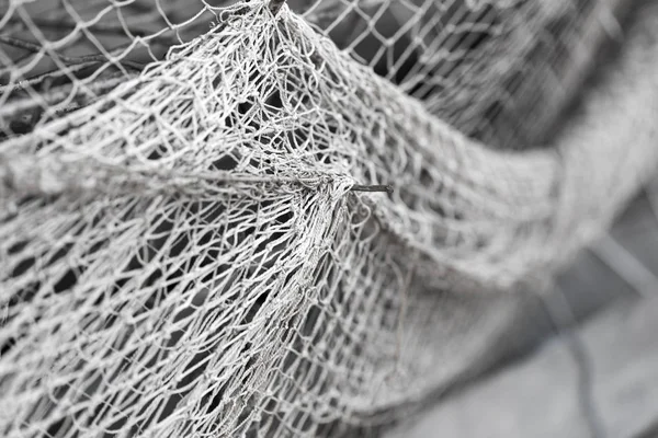 Arkaplan olarak eski balık ağı — Stok fotoğraf