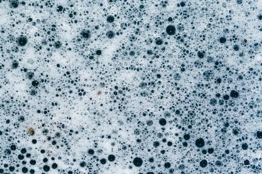 arka plan olarak köpük