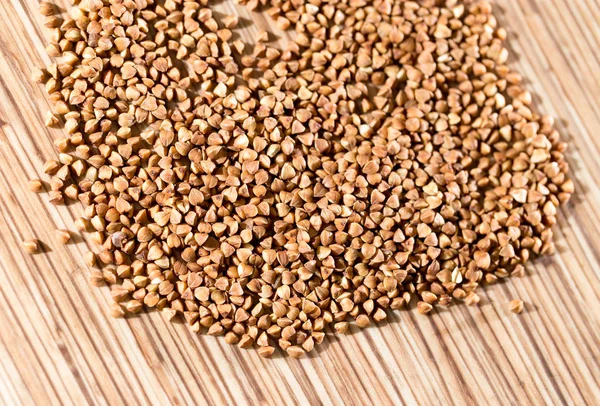 Buckwheat as background — Stock Photo, Image