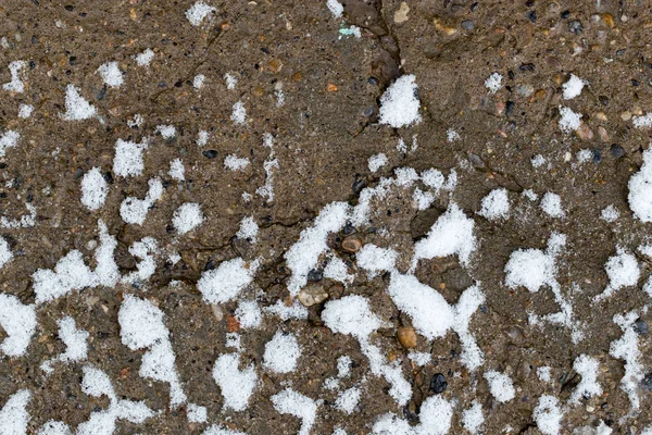 Снег на земле как фон — стоковое фото