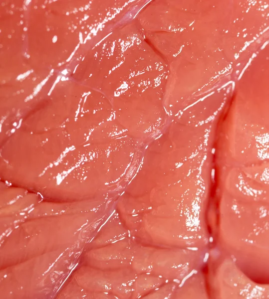 Čerstvé maso jako pozadí. makro — Stock fotografie