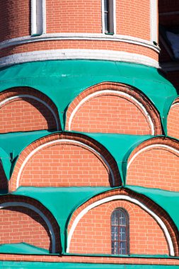 Moskova, Rusya - 24 Mart 2013: Kızıl Meydan Moskova'da işeneceğini duvarına