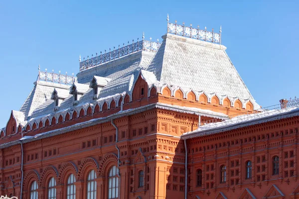 Moskva, Rusko - 24. březen 2013: Architektura na Rudém náměstí v Moskvě — Stock fotografie