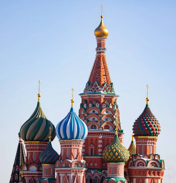 Москва, Россия - 24 марта 2013 г.: Купола в храме в Москве — стоковое фото