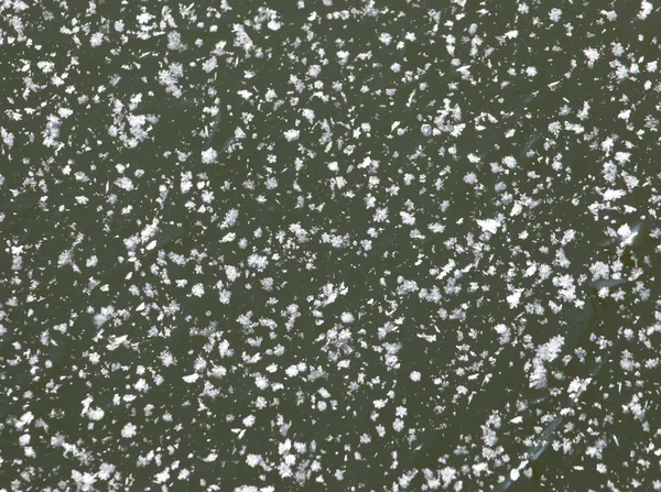 Gelo no lago como pano de fundo — Fotografia de Stock