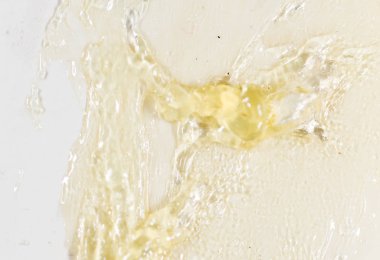 Beyaz duvara Yapıştır. Makro