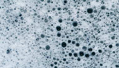 arka plan olarak köpük