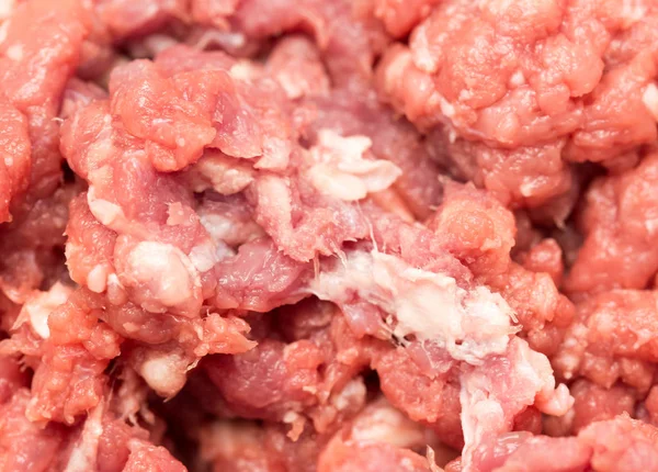 Minced meat as a background. macro — Stock Photo, Image