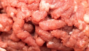 kıyma bir arka plan olarak. makro