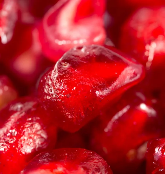 Pomegranate as a background. macro — Stock Photo, Image