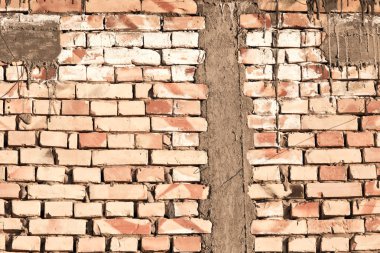 arkaplan olarak tuğla duvar