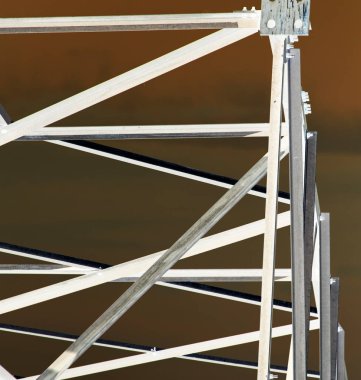 soyut metal arka planda inversiyon