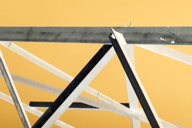 soyut metal arka planda inversiyon