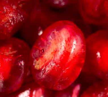 Nar bir arka plan olarak. Makro