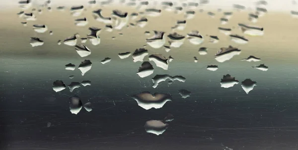 Gotas de água como fundo — Fotografia de Stock