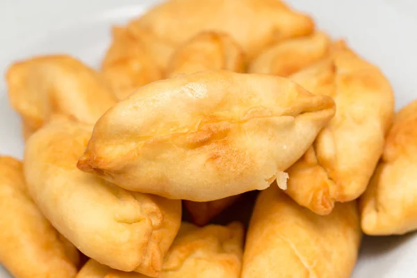 Cakes fried in a pan — Stock Photo, Image