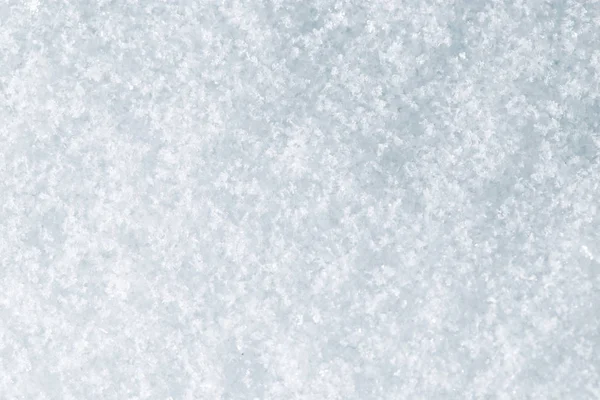Snö som bakgrund. makro — Stockfoto