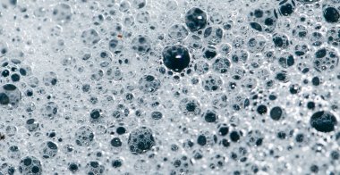 arka plan olarak köpük