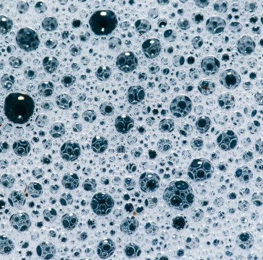 arka plan olarak köpük